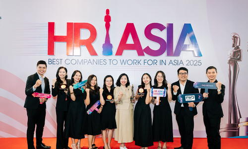 FWD Việt Nam 6 năm liền được HR Asia vinh danh