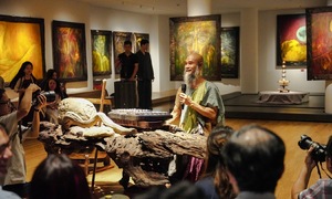 Dr. Trinh Thang debuts 'Breath of Bodhi' paintings