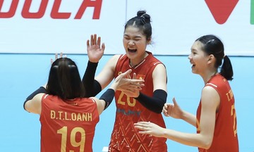 Việt Nam thắng đối thủ ở giải thế giới sau khi vắng Bích Tuyền