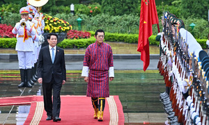 President hosts Bhutanese king