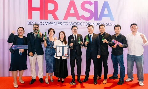 Carlsberg Vietnam wins 'Best workplace in Asia' award for third consecutive year