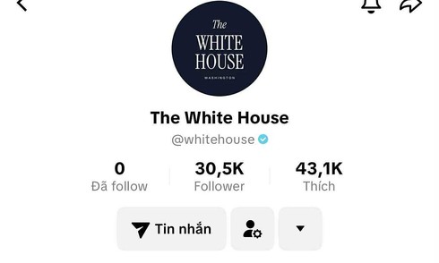 White House launches TikTok account