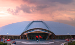 Hai Long Glass supplies glass for the National Exhibition Center