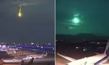 fireball streaks across Japanese sky