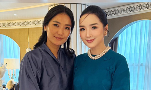 Giang My meets Bhutan's queen