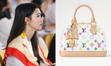 Phuong Nhi's thousand-dollar handbag at the event