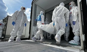 Russia returns 1,000 bodies of Ukrainian soldiers, receives 19 in return