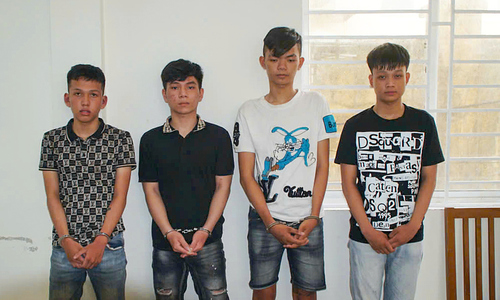 Teens arrested for armed robbery in Da Nang