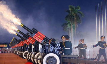 21-gun salute kicks off national day rehearsal
