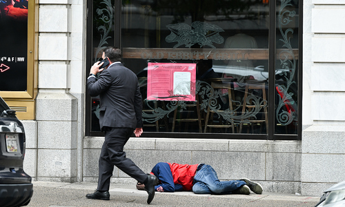 The 'donut effect' leaves many US downtowns deserted