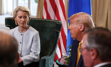 EU goods face 15% tariff on entry to US