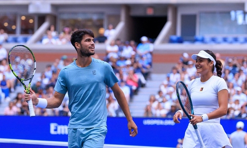 Djokovic and Alcaraz make early exits from US Open mixed doubles