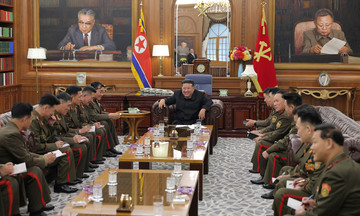 Kim Jong-un praises 'heroic' troops who fought in Russia