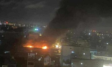 Warehouse fire in Ho Chi Minh City