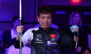 Cueist Quoc Hoang advances to US Open last 16