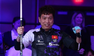 Cueist Quoc Hoang advances to US Open last 16
