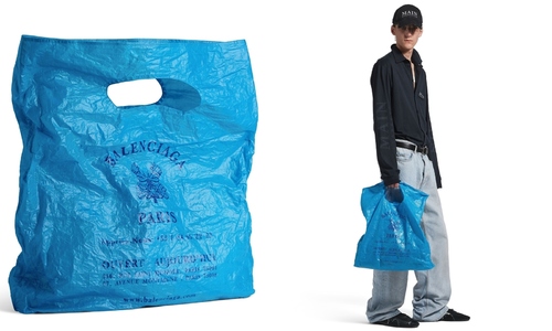 Balenciaga's nylon bag nears 1,000 USD
