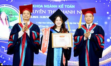 Half of National Economics University students graduate with honors