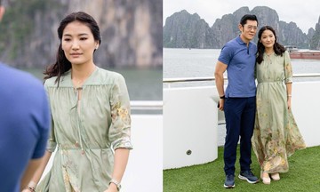 Queen Jetsun Pema's elegant wardrobe during Vietnam visit