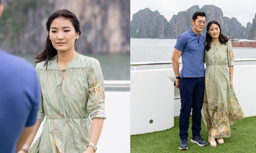 Queen Jetsun Pema's elegant wardrobe during Vietnam visit