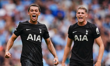 Man City falls to Tottenham