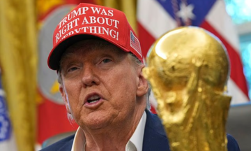 Trump jokes about playing in the 2026 World Cup