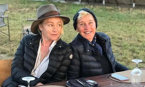 Ellen DeGeneres embraces rural life in England