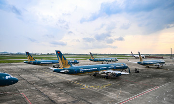 Two airports suspend operations due to typhoon