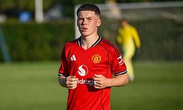 Kai Rooney scores first goal for Man Utd U18s