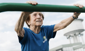 Unraveling the secret to a 92-year-old woman's sub-minute 200-meter dash
