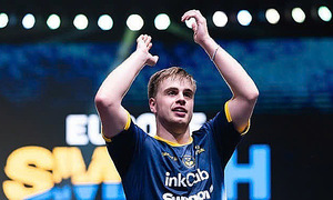 Sweden's Moregardh breaks China's grip on Grand Smash table tennis title