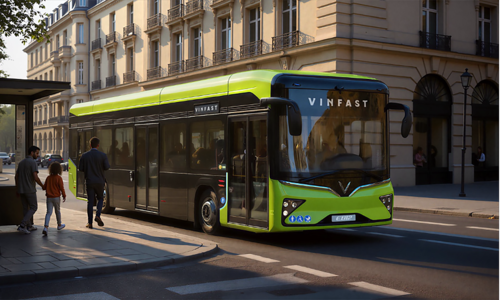Vinfast debuts electric buses at Busworld Europe