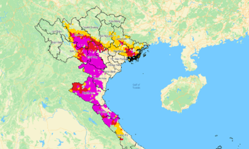 Over 700 communes at risk of landslides and flash floods