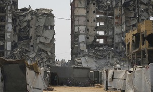 Gaza City in ruins ahead of anticipated Israeli offensive