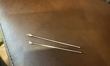 Eardrum ruptured while cleaning ear with metal tool