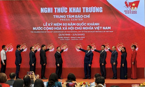 Press center opens for national day 80th anniversary