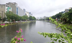 To Lich river transforms, runs clear after heavy rain