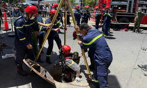 Two workers die cleaning drainage pipe in Da Nang