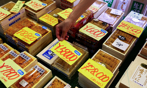 Sea urchin prices soar to over 100 USD in Japan due to climate change