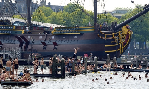 Amsterdam: a swimmer's paradise