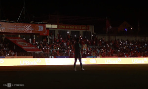 V-League match halted due to power outage