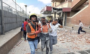 Israel states reason for double strike on Gaza hospital