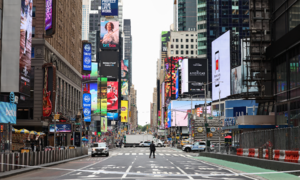 New York is no longer the 'city that never sleeps'
