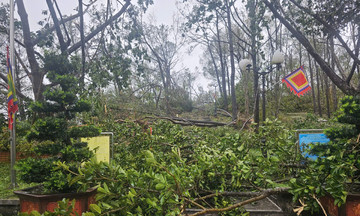 Typhoon Kajiki damages numerous tourist sites in Nghe An
