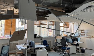 EU summons Russian official over damage to Ukraine building