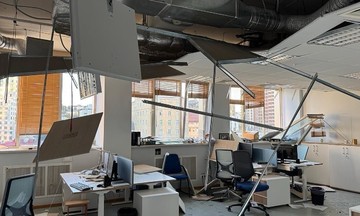 EU summons Russian official over damage to Ukraine building