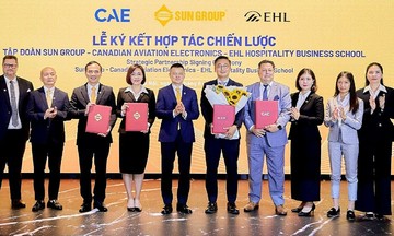 Sun Group partners with international institutions to train aviation and tourism personnel