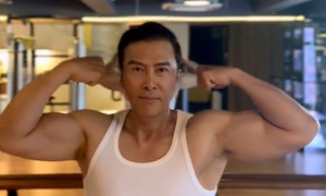 Donnie Yen shows off impressive physique