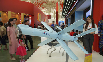 Made-in-Vietnam UAVs showcased at national achievements exhibition