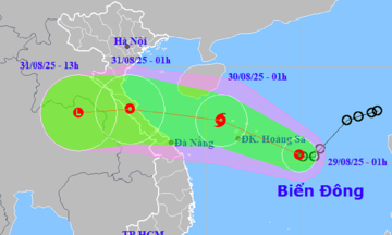 Tropical depression likely to strengthen into a typhoon